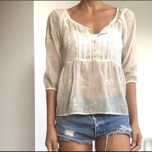 Abercrombie & Fitch Cute Romantic Tunic / Medium